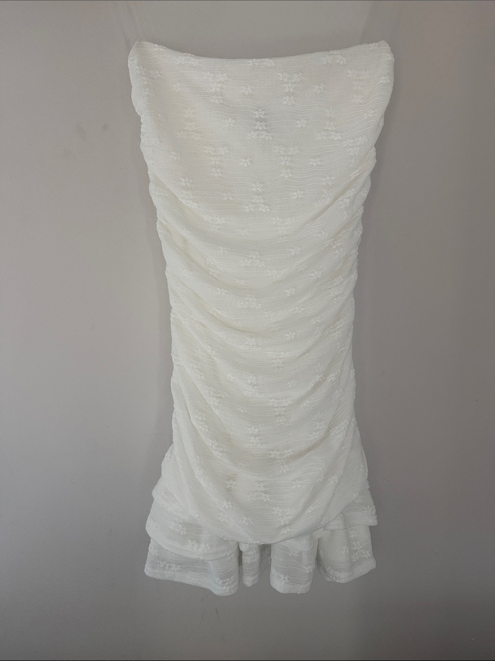 Windsor Modern Fairytale Lace Ruffle Mini Dress